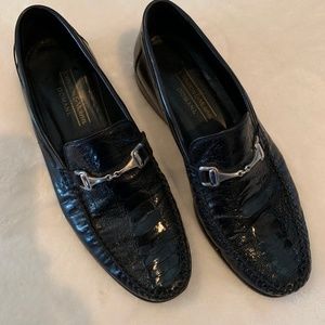 Johnston & Murphy 15-7225 Made In Italy Men's Blk